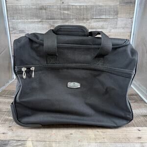 American Flyer Rolling Duffle Bag Carry On Case Suitcase Luggage